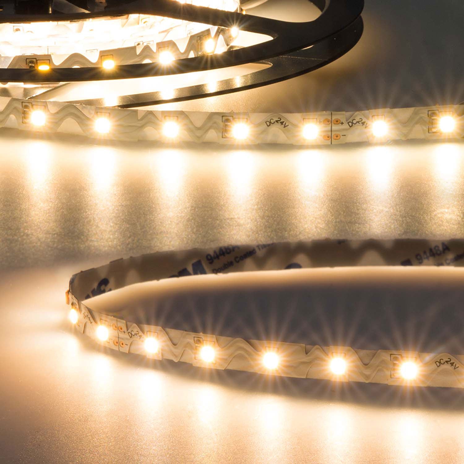 LED CRI930 Flexband Curve, 24V 12W, IP20 3000K, für Winkel und Ecken, 5m Rolle, 60 LED/m - Lumimatic