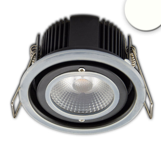 LED Einbaustrahler Sys-68, 10W, IP65, neutralweiß, Push oder DALI-dimmbar (exkl. Cover) - Lumimatic