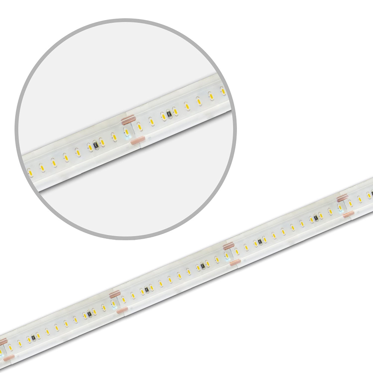 LED AQUA CRI9B Linear 48V Flexband blau Detail