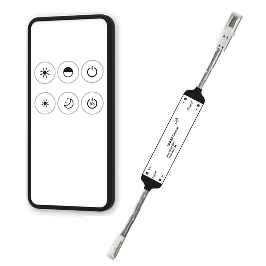 LED Funk PWM-Dimmer MiniAMP inkl. Fernbedienung, 12-24V DC, 3A - Lumimatic