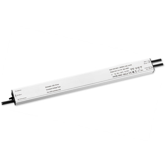 LED PWM-Trafo 48V/DC, 0-240W, slim, Push/DALI-2 dimmbar, IP67, SELV - Lumimatic
