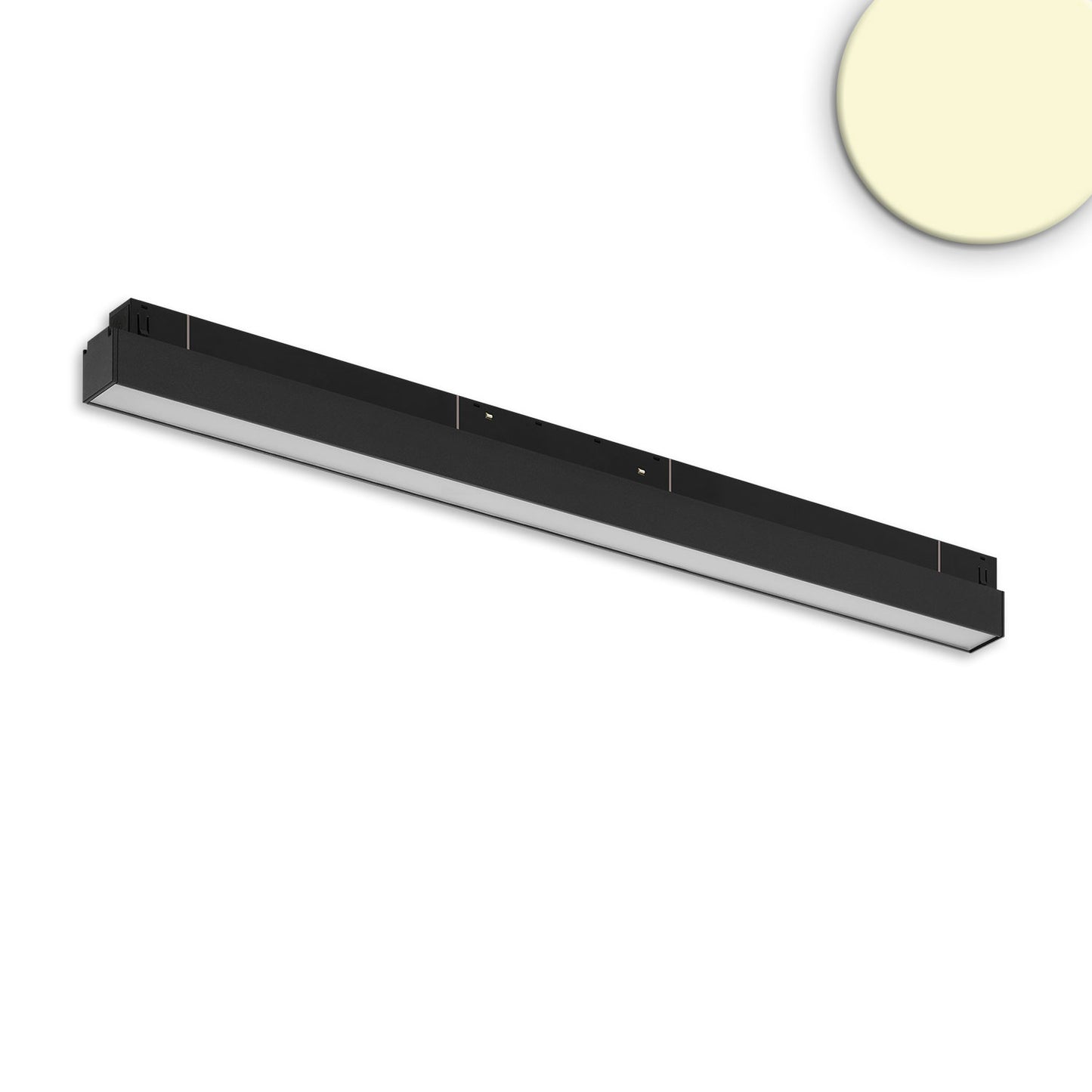 Track48 Linearleuchte 60cm schwarz, 20W, 120°, 48V DC, 3000K, CRI90, Line+